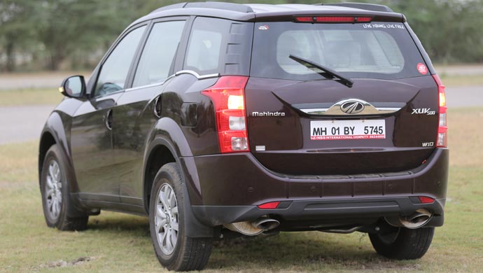 New XUV 5OO rear shot