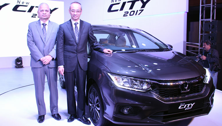 2017 Honda City launched for Rs. 8.49 lakh