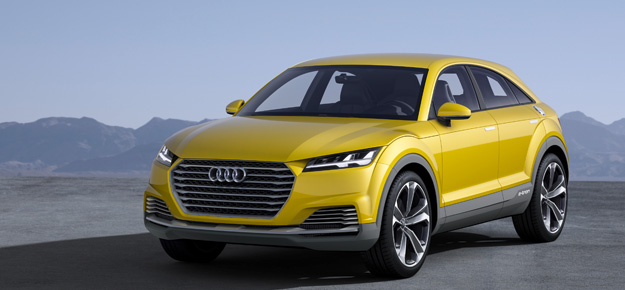 Audi TT off-road concept at Beijing Auto show
