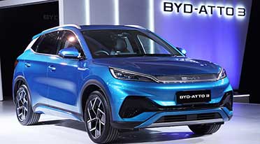 BYD-Atto 3 electric SUV priced at Rs 33.99 lakh 