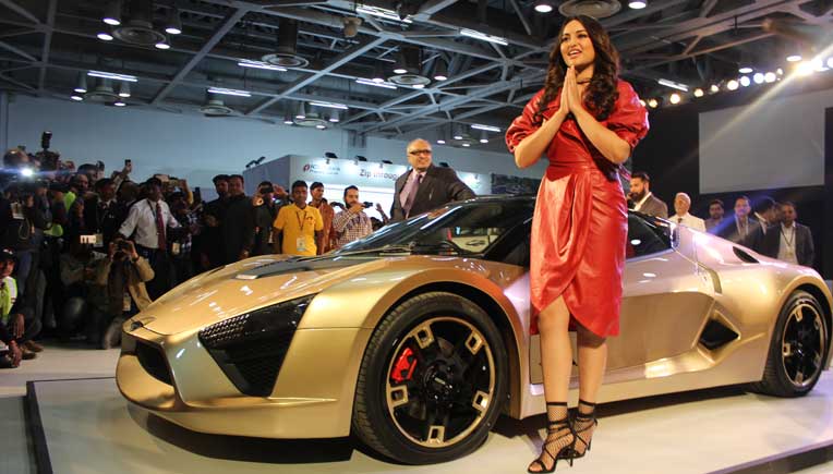 DC Design unveils DC TCA, a 3800cc car at Auto Expo - the Motor Show 2018