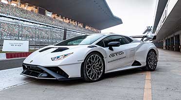 Experiential drive for Lamborghini Huracán STO customers at BIC