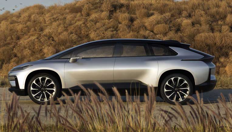 Faraday Future reveals FF91 e-car at CES 2017
