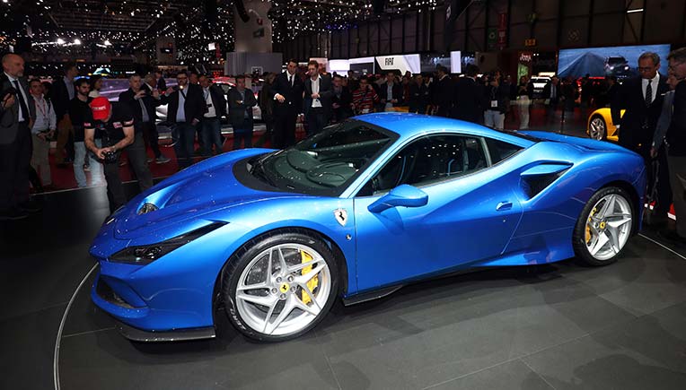 Ferrari unveils F8 Tributo at GIMS 2019