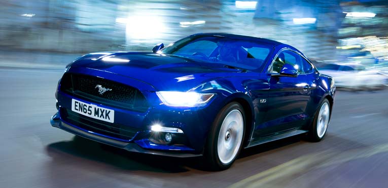 Ford Mustang iconic muscle car arrives with a price tag of Rs 65 lakh