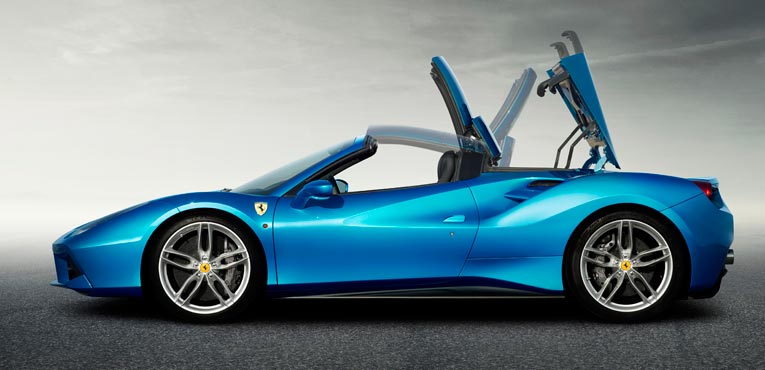 Frankfurt World Premiere for Ferrari 488 Spider