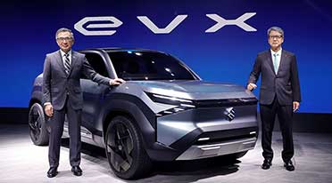 Global premiere of Maruti Suzuki Concept Electric SUV eVX