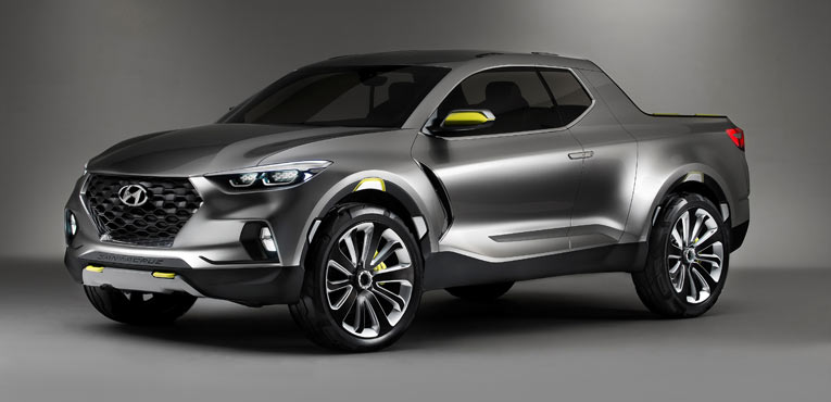 Hyundai introduces Santa Cruz Crossover Truck Concept 
