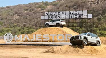 JSW MG Motor India unveils MG Majestor, India’s first D+ segment SUV 