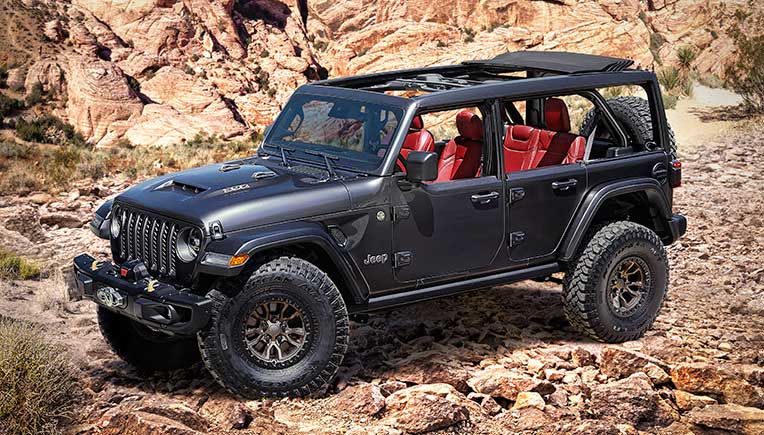Jeep Introduces New 6.4-litre V-8 Wrangler Rubicon 392 Concept