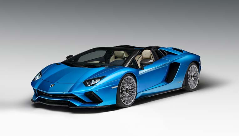 Lamborghini Aventador S Roadster showcased at IAA 2017