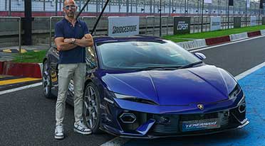 Lamborghini Esperienza Corsa debuts in India with Temerario