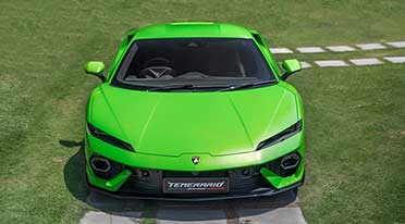  Lamborghini delivers 1st Temerario electric super car in India