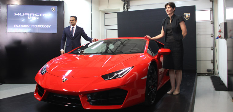 Lamborghini launches RWD Huracan LP 580-2 at Rs. 2.99 Cr.