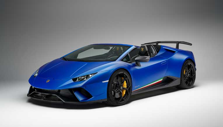 Lamborghini unveils the Huracán Performante Spyder