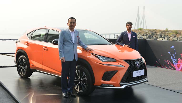 Lexus Unveils NX300H hybrid electric vehicle for Indian market