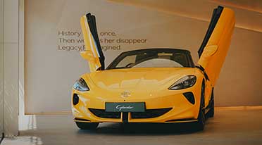 MG Cyberster electric roadster has a booking with 4-5 month delivery