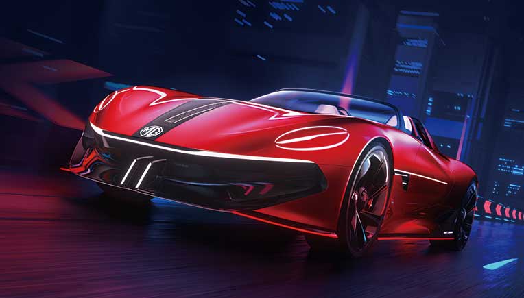 MG Cyberster electric super sports car unveiled