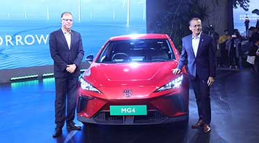 MG4, MG EHS among 14 NEVs, EVs showcased by MG Motor India