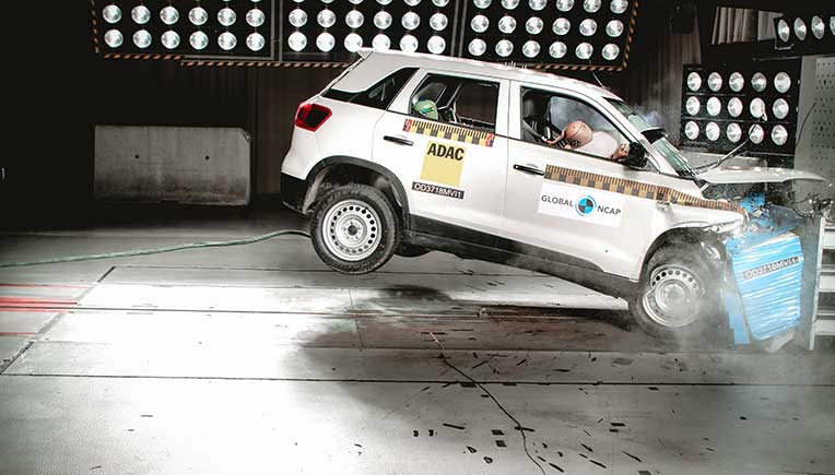 Maruti Suzuki Vitara Brezza achieves 4 stars in Global NCAP crash test, Renault Scores a duck with Lodgy 