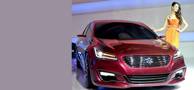 Maruti Suzuki unveils Concept Ciaz , SX4 S-Cross