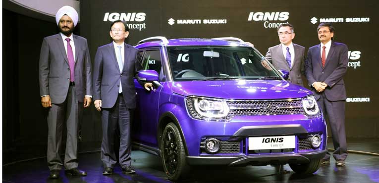 Maruti Suzuki unveils Concept Ignis, Concept Baleno RS 
