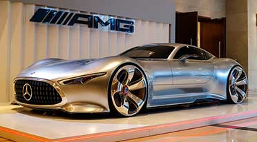 Mercedes-Benz showcases futuristic Mercedes-AMG GT6 concept car