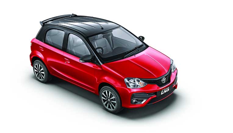 New Dual Tone Toyota Etios Liva for Rs 5.94 lakh onwards