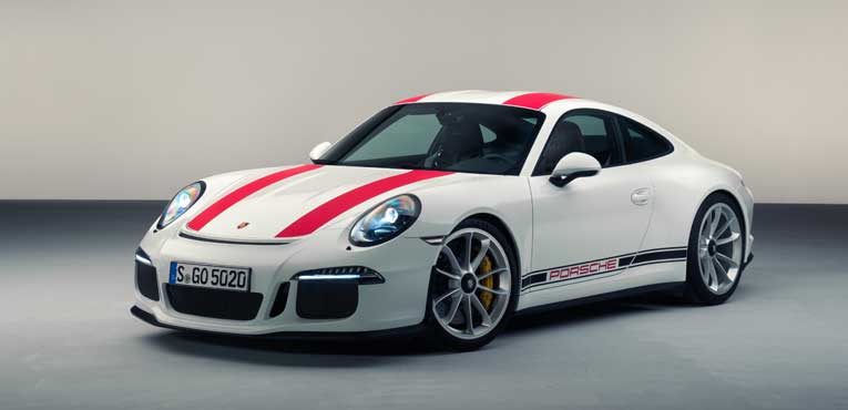 New Porsche 911R unveiled at Geneva Motor Show