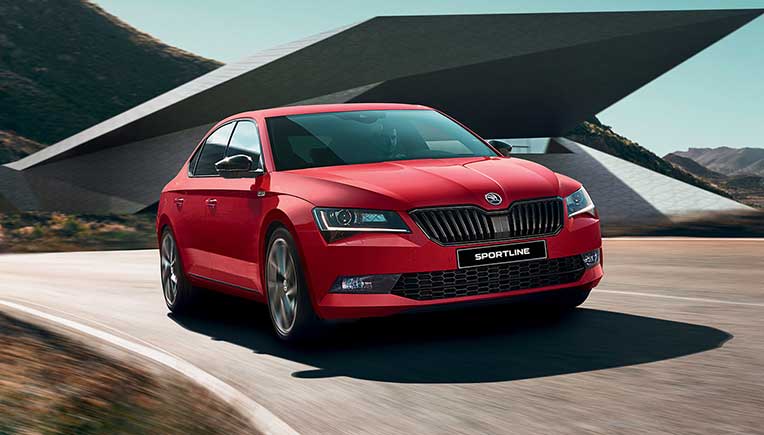New Skoda Superb Sportline unveiled for Rs.28.99 lakh
