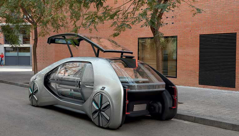 Renault EZ-GO, a Robo-vehicle concept makes world premier