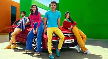 Toyota teases glimpse of all-new Glanza hatchback