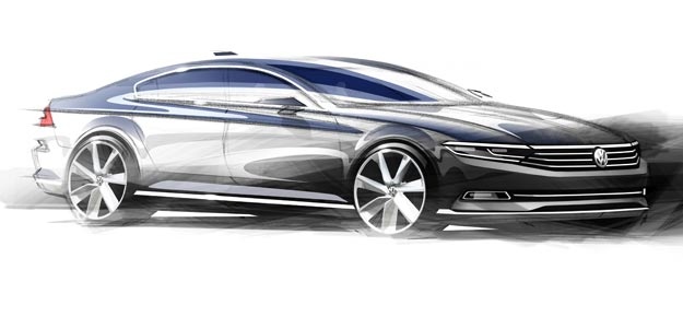 VW reveals first tech details of all new Passat