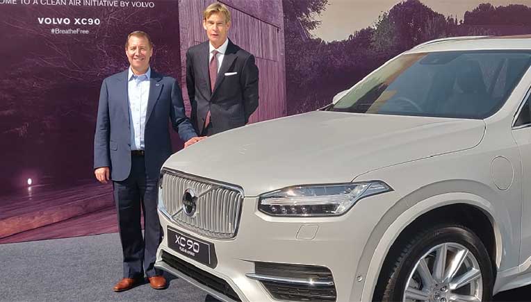Volvo Car India to roll out XC90 T8 plug-in hybrid by end 2019