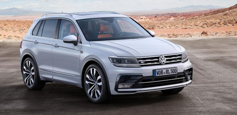 World Premiere of new Tiguan in Frankfurt