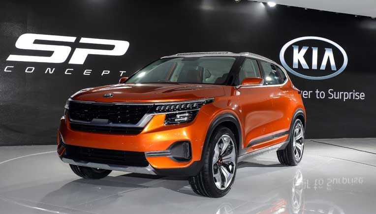 World premiere for Kia SP Concept at Auto Expo 2018