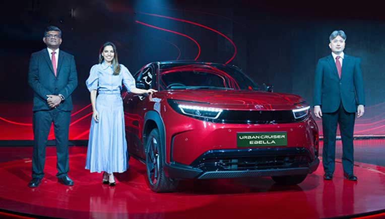Toyota Kirloskar Motor launches all-electric Urban Cruiser Ebella