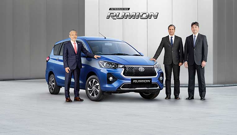 Toyota Kirloskar Motor launches all new Toyota Rumion MPV 
