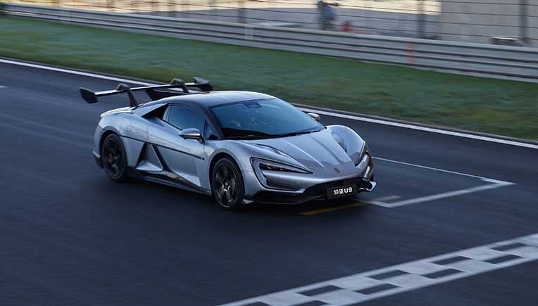 Yangwang, a BYD brand, launches U9 pure electric supercar
