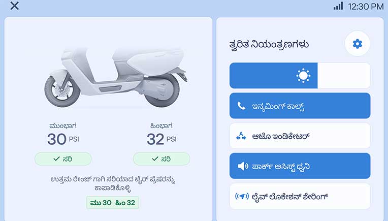 Ather Energy brings Kannada to Rizta Z dashboard on Karnataka Rajyotsava