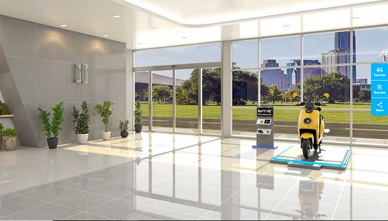 BattRE launches AR-based virtual showroom; Names it Emagine