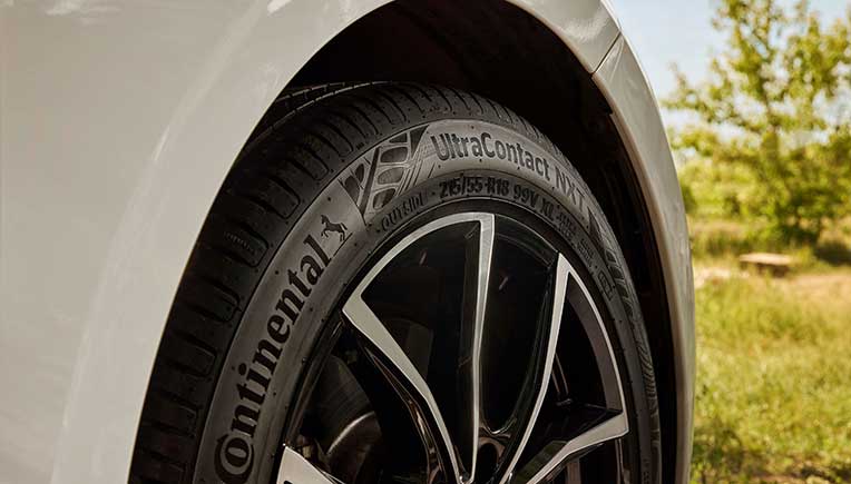 Continental launches series tyre with sustainable materials
