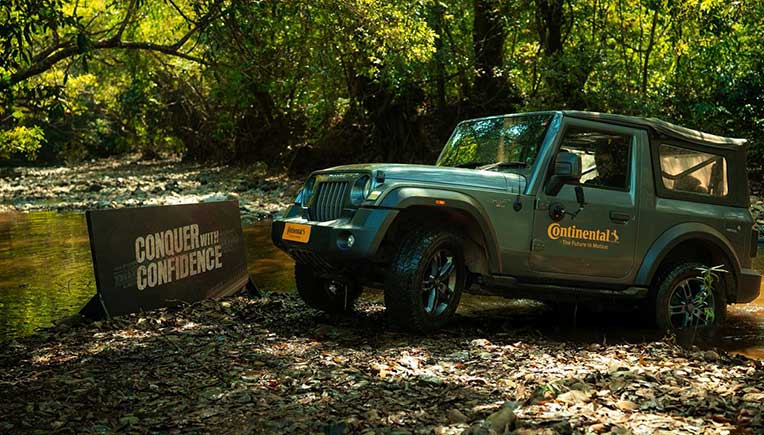 Continental’s new off-road tyre, CrossContact A/T² hits Indian roads