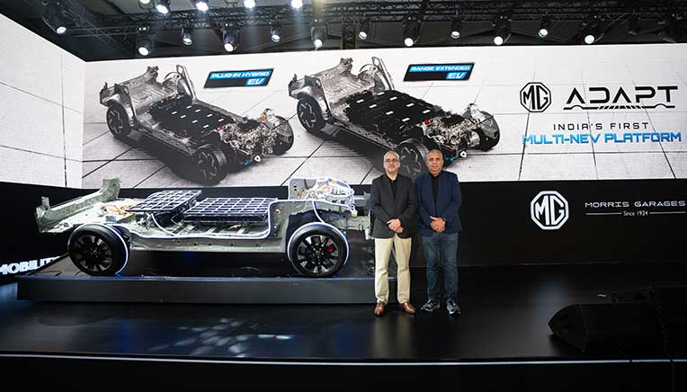 MG ADAPT Multi New Energy Vehicle platform unveiled