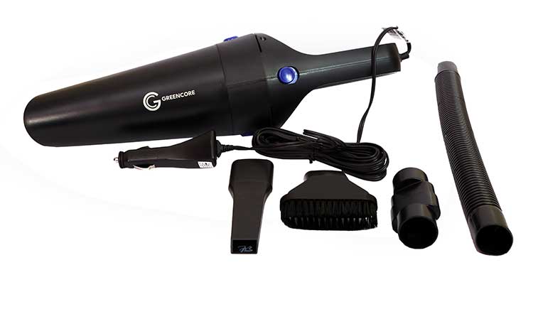 Greencore Electronics unveils car vacuum cleaner, puncture repair kit