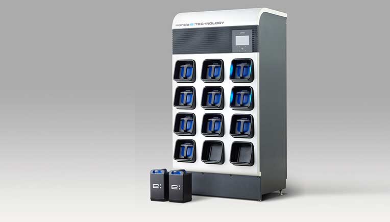 Honda begins sales of Honda Power Pack Exchanger e: Battery Swapping Station