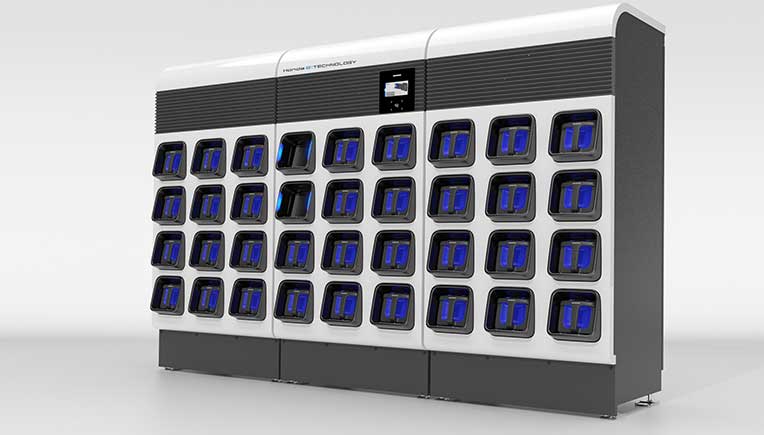 Honda begins sales of Honda Power Pack Exchanger e: Battery Swapping Station