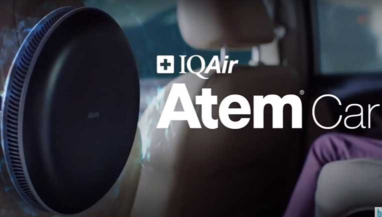 IQAir Atem Car air purifier for cars now in India