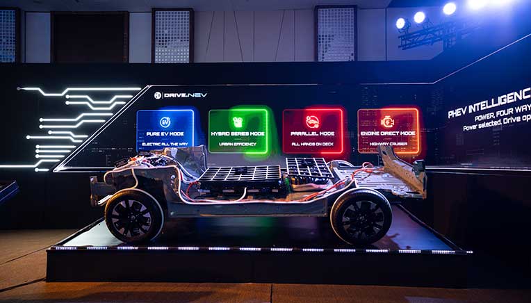 MG ADAPT Multi New Energy Vehicle platform unveiled