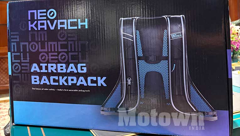 NeoKavach launches wearable airbag system for 2-wheelers riders